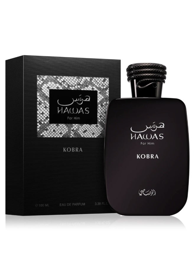 Rasasi Hawas Kobra For Him EDP 100ml - Image 1