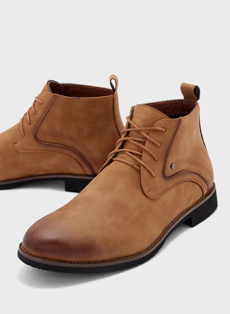 Robert Wood Casual Lace Up Boots  - Image 4