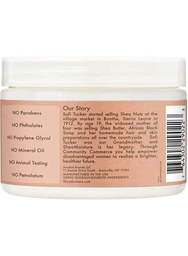 SheaMoisture Coconut Hibiscus Curl Enhancing Cream – Anti-Frizz & Shine Booster 340g - Image 2