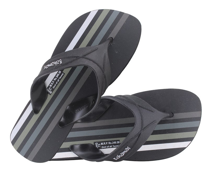 Bahamas Men's Bkbk Black Flip-Flops - 7 UK/India (40.67 EU)(BH0073G) - Image 5