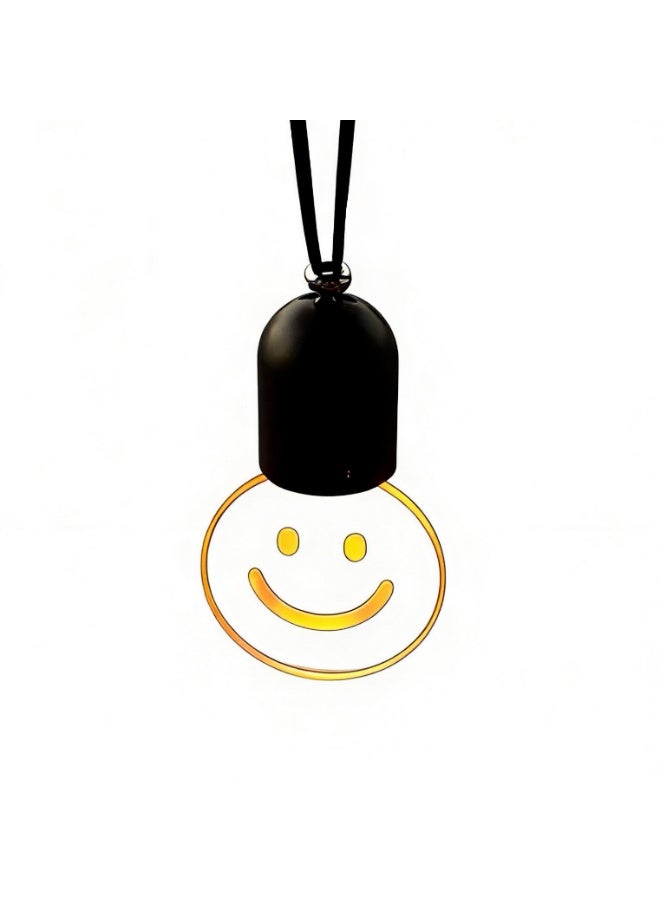 Western Mountains Acrylic glowing light bulb pendant, mini accessory, vintage style, ambient breathing light, car decoration, enhances car interior atmosphere, does not affect night driving - Image 1