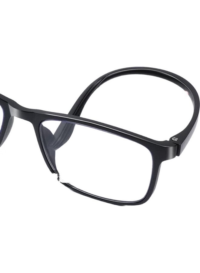 VGO Reading Glasses For Men And Women, Anti-Blue Light Presbyopic Glasses 1012, Black, 100 Degrees [Recommended For Ages 40-49] - Image 3