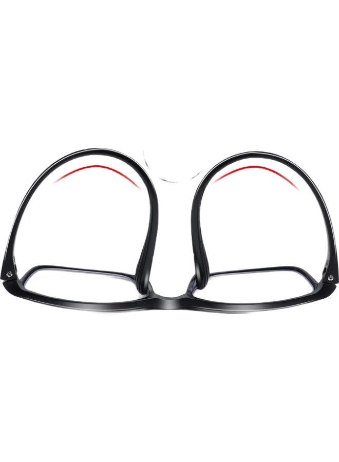 VGO Reading Glasses For Men And Women, Anti-Blue Light Presbyopic Glasses 1012, Black, 100 Degrees [Recommended For Ages 40-49] - Image 2