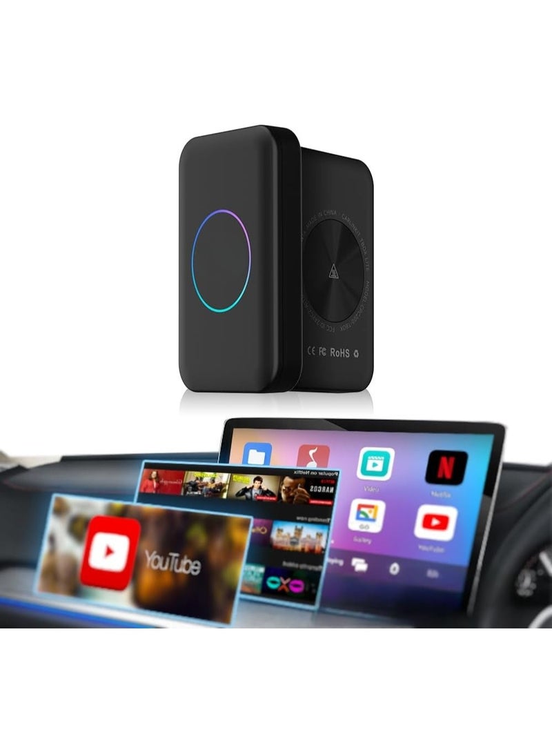 Wireless CarPlay & Android Auto Adapter with Android TV Box – 4GB RAM, 32GB Storage, HDMI Output - Image 1