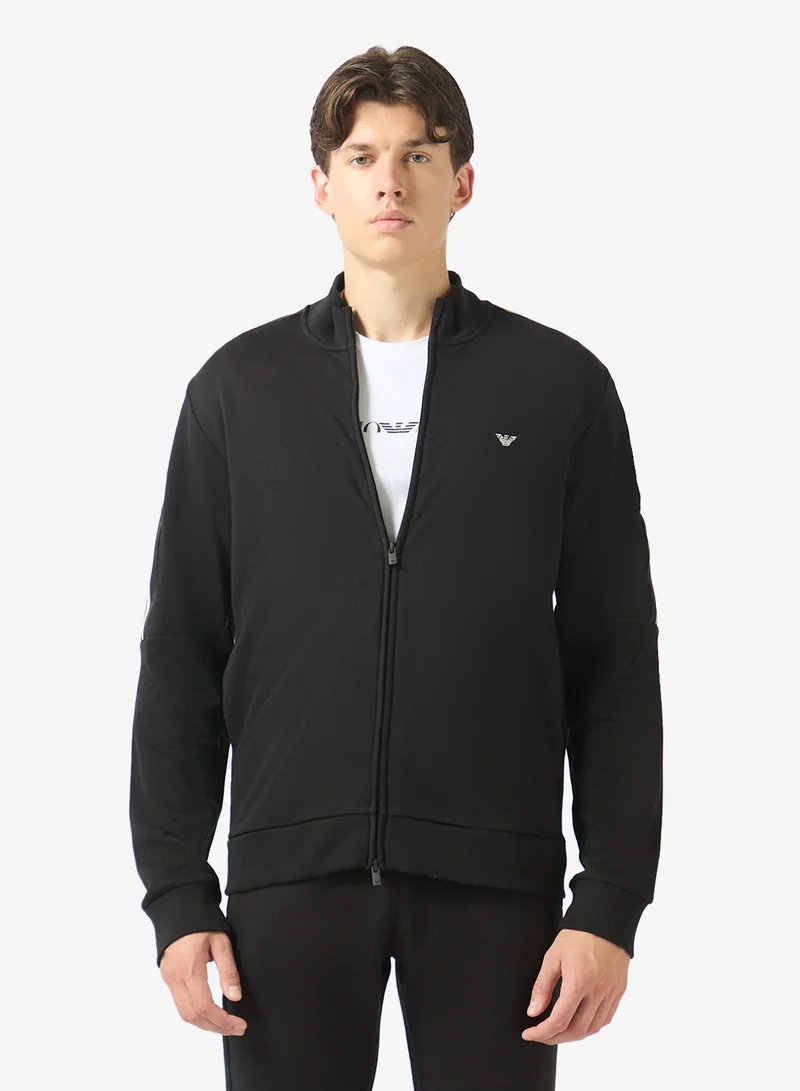 امبوريو ارماني Zip Through Sweatshirt