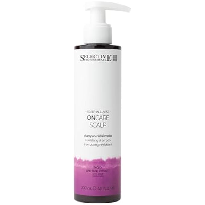 Selective Professional ON CARE SCALP REVITALIZING SHAMPOO 200 ML - REVITALISING SHAMPOO FOR BRITTLE HAIR