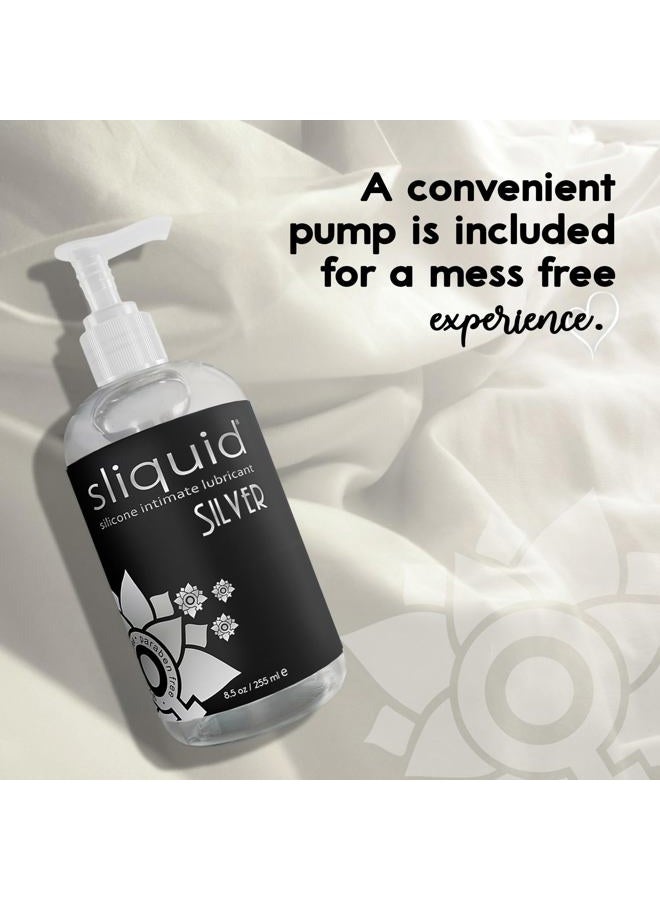 Sliquid Naturals Silver Silicone Lubricant-255ml - Image 3