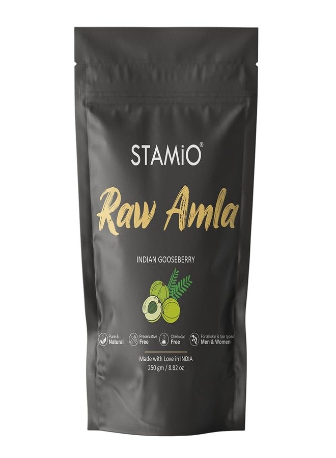 ستاميو مجموعة ستاميو للعناية الطبيعية بالشعر، 3 منتجات، 750 جم - أملا، ريثا، شيكاكاي، أوراق كاملة مجففة خام، للاستخدام كقناع، غسول، ماسك، شامبو، مضاد للقشرة، منظف | في أكياس (250 جم × 3) - Image 2