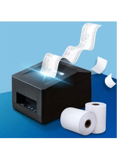 MARKQ [100 Rolls] Thermal Paper Receipt Rolls | 57 x 40mm Bill Ticket Printing for POS/Cash Register Receipt, Credit Card Machine, EPOS  - Image 3