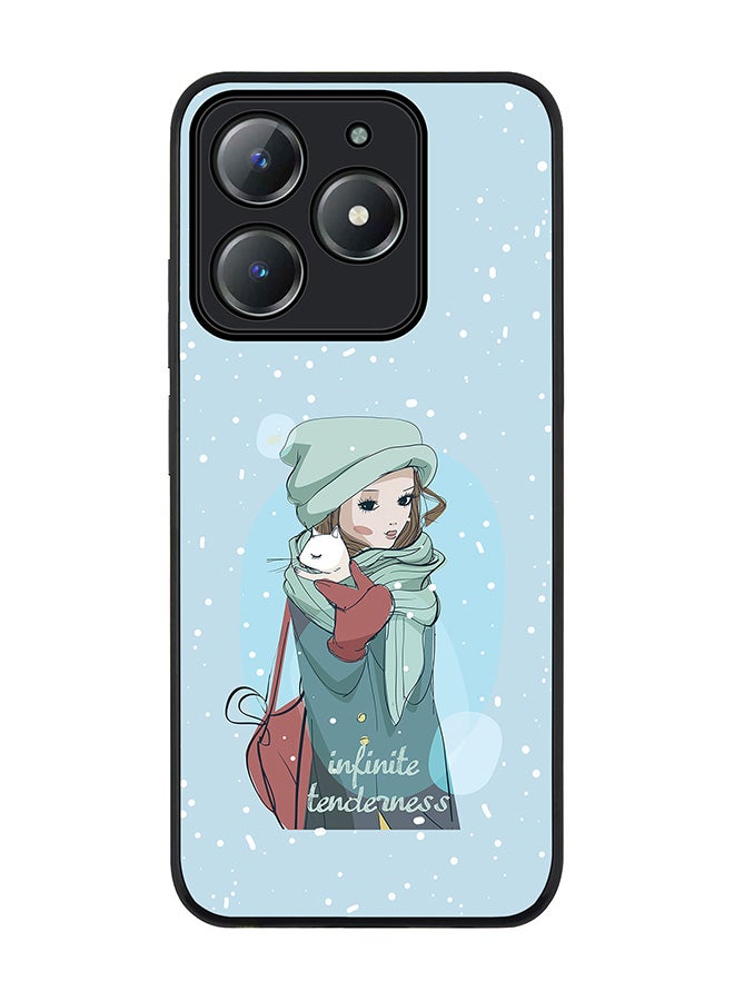 Stylizedd For Realme C63 / Realme C61 4G Case,Slim fit Camera Protection, Shockproof Thin Phone cover  - Infinite Tenderness - Image 1