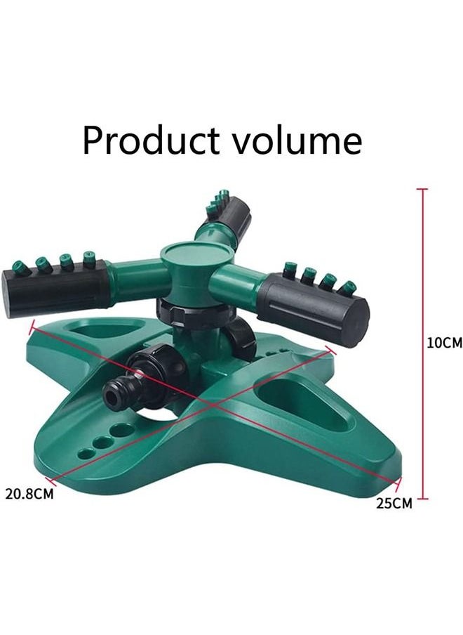 Garden Sprinkler, Adjustable 360 Degree Rotation Lawn Sprinkler, Sprinklers for Yard, Lawn Sprinkler, Multipurpose Yard Sprinklers for Plant Irrigation and Kids Playing