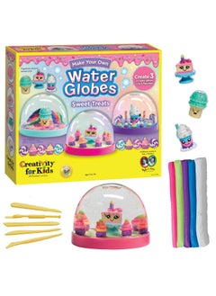 Creativity for Kids Make Your Own Water Globes Sweet Treats Create 3 DIY Dessert Themed Snow Globes  - Image 1