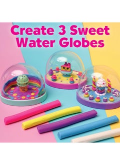 Creativity for Kids Make Your Own Water Globes Sweet Treats Create 3 DIY Dessert Themed Snow Globes  - Image 2