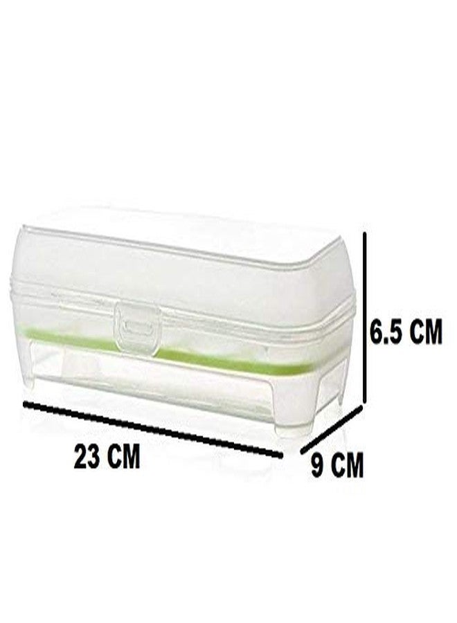 c s m CSM Plastic Tray Storage Box for 10 Eggs (TRANSPARENT) Square - Image 2
