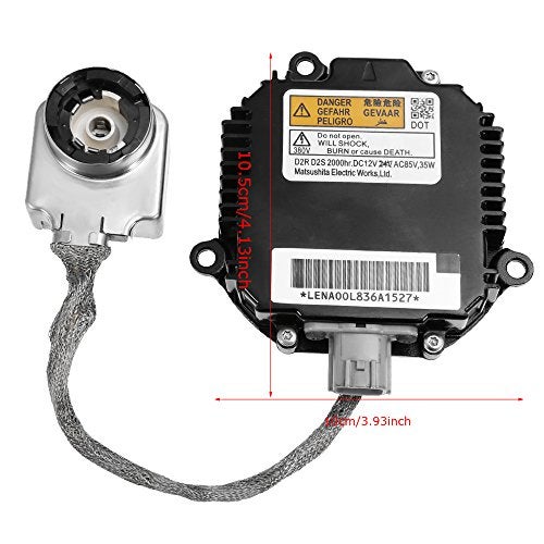 Anxingo 28474-89904 HID Headlight Ballast Control Unit Module kit Rplacement for Infiniti EX35 EX37 JX35 QX56 FX35 FX37 FX45 FX50 QX70 M35 M37 M45 M56 G35 G37 Nissan Maxima Murano 350Z 370Z - Image 2