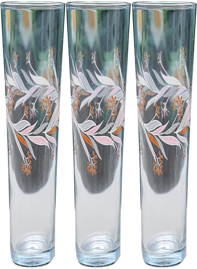 LAV LAV FiliZ JOY 351 Glass / 355 cc - 12 Oz / 3 Pcs/Elegant design, Trusted Brand, attractive shape of smoothies, Juices, Cocktails/High Quality Materials 