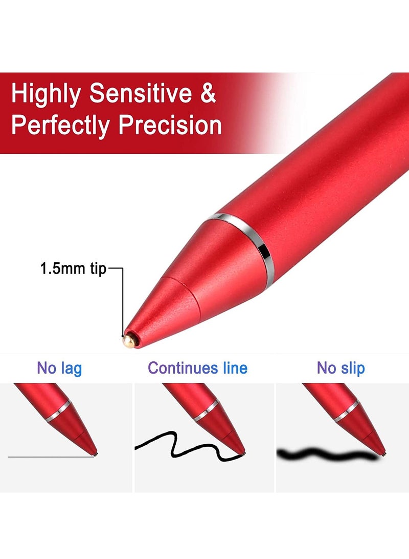 Active Stylus Pens for Touch Screens, Digital Stylish Pen Pencil Rechargeable Compatible with Most Capacitive Touch Screens - Image 3