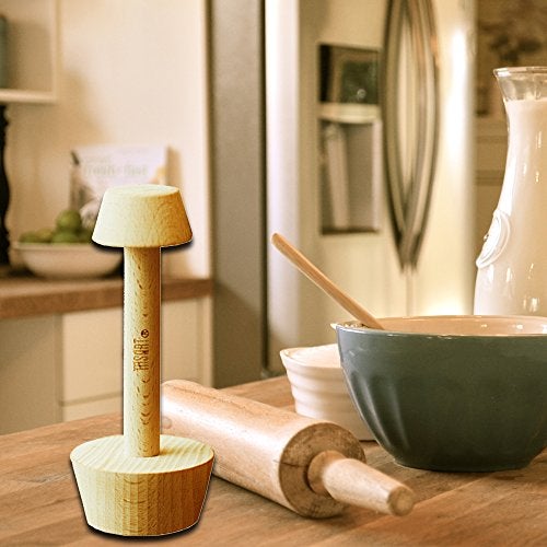 MSART Tart Tamper Pastry Tamper Mini Pan Wood Wooden Shell Dough Muffin Metal by MSART for Making Muffin, Pecan Pies, Cheesecakes and Desserts. - Image 5
