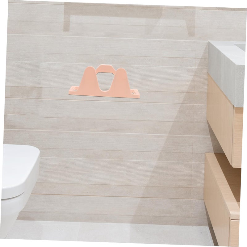 Wall Mounted Removable Slipper Rack Space Saving Organizer For Bathroom Entryway SkyBlue Pink - Image 3