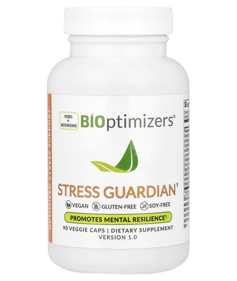 BiOptimizers Stress Guardian  90 Veggie Caps