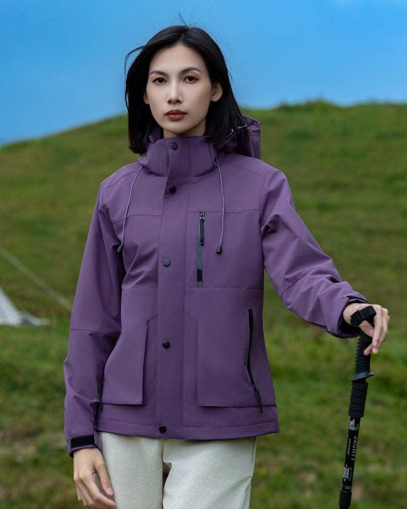 Womens Lightweight Windbreaker Jacket Male yellow  - Image 3
