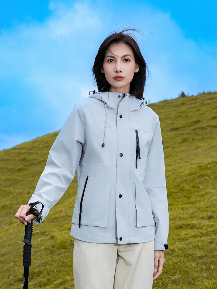 Womens Lightweight Windbreaker Jacket Male yellow  - Image 5