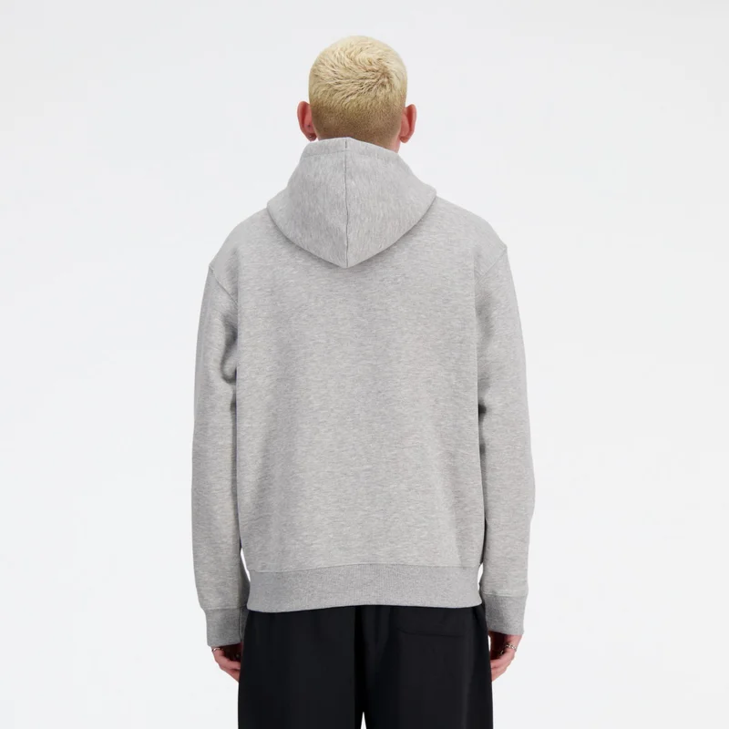 New Balance Athletic Grey Men's Sport Essentials French Terry Hoodie for Men | Best Price UAE