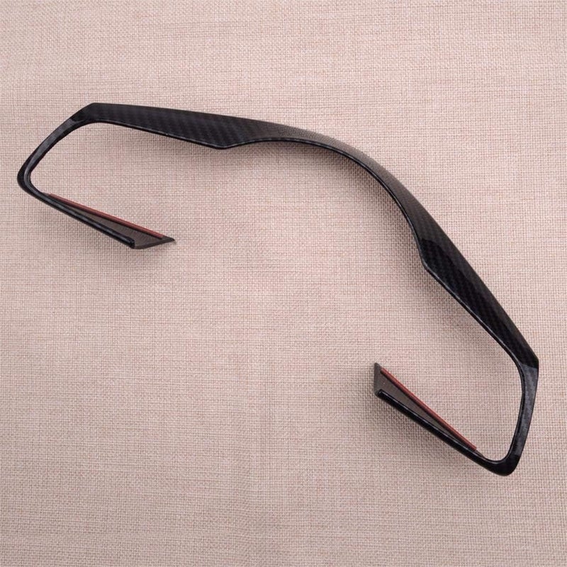 DEMULAX Carbon Fiber Steering Wheel Cover for Kia Forte K3 - Image 2