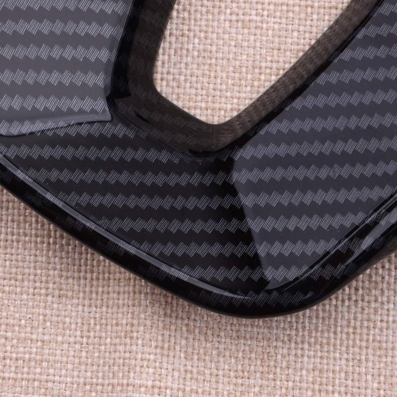 DEMULAX Carbon Fiber Steering Wheel Cover for Kia Forte K3 - Image 3
