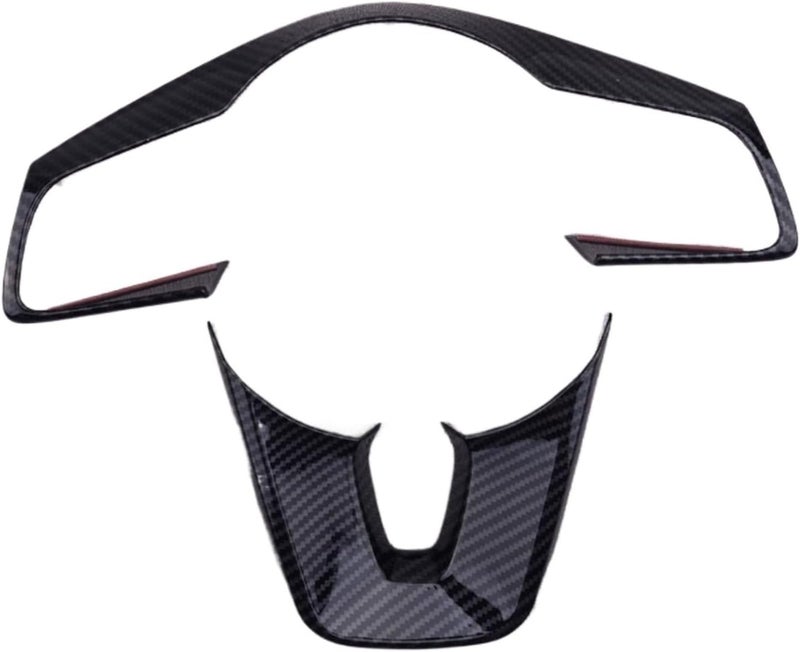 DEMULAX Carbon Fiber Steering Wheel Cover for Kia Forte K3 - Image 1