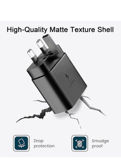 Denx 45W Fast Charger Plug for Samsung Devices And Other Type-C Charging Smartphones (black)  - Image 3