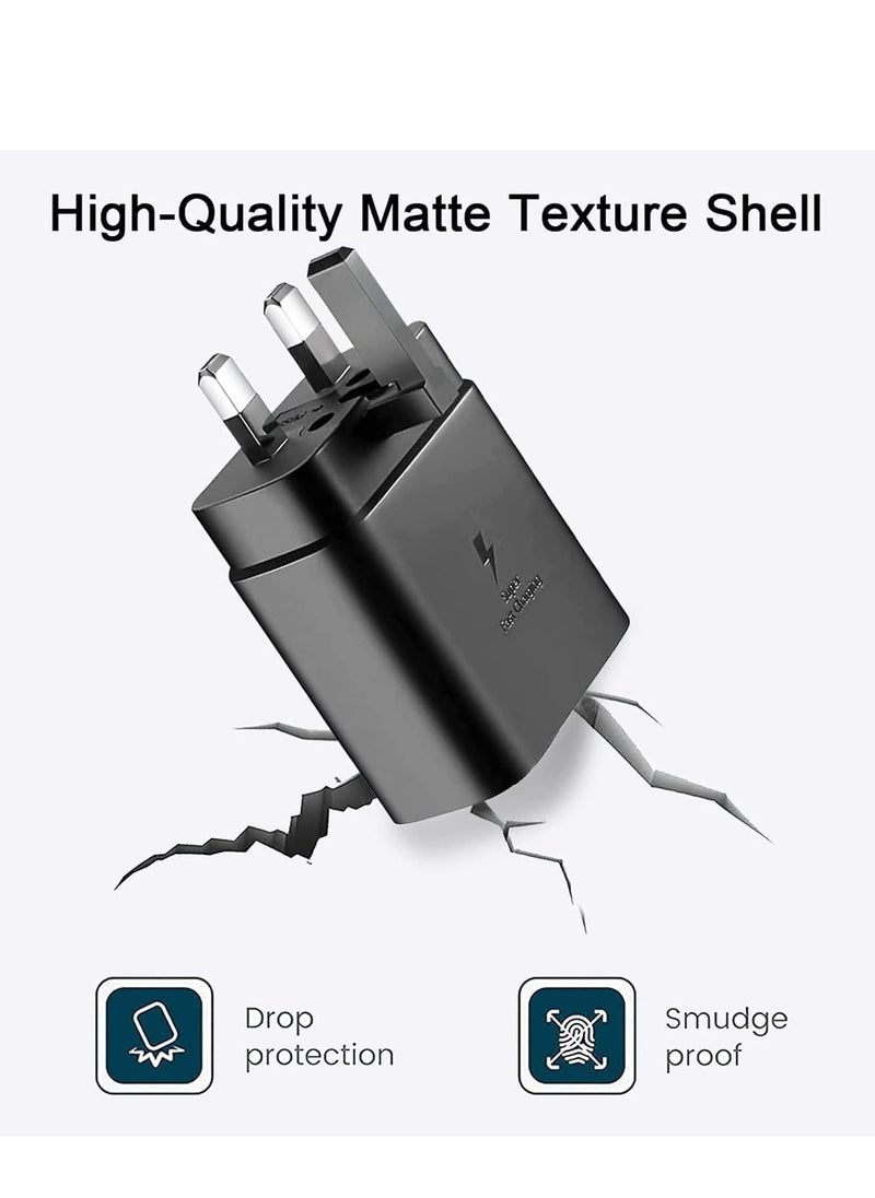 Denx 45W Fast Charger Plug for Samsung Devices And Other Type-C Charging Smartphones (black)  - Image 3