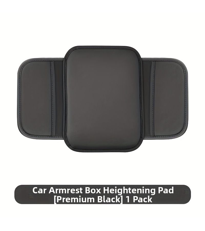 Faux Leather Car Armrest Box Pad Multifunctional Storage Bag Heightening Coffee Central Protection - Image 5