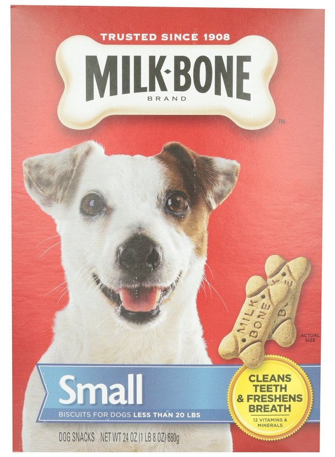 ميلك-بون بسكويتات الحليب بنكهة العظام من شركة جيه إم سمكر بيج هارت، قطعة واحدة، مقاس واحد