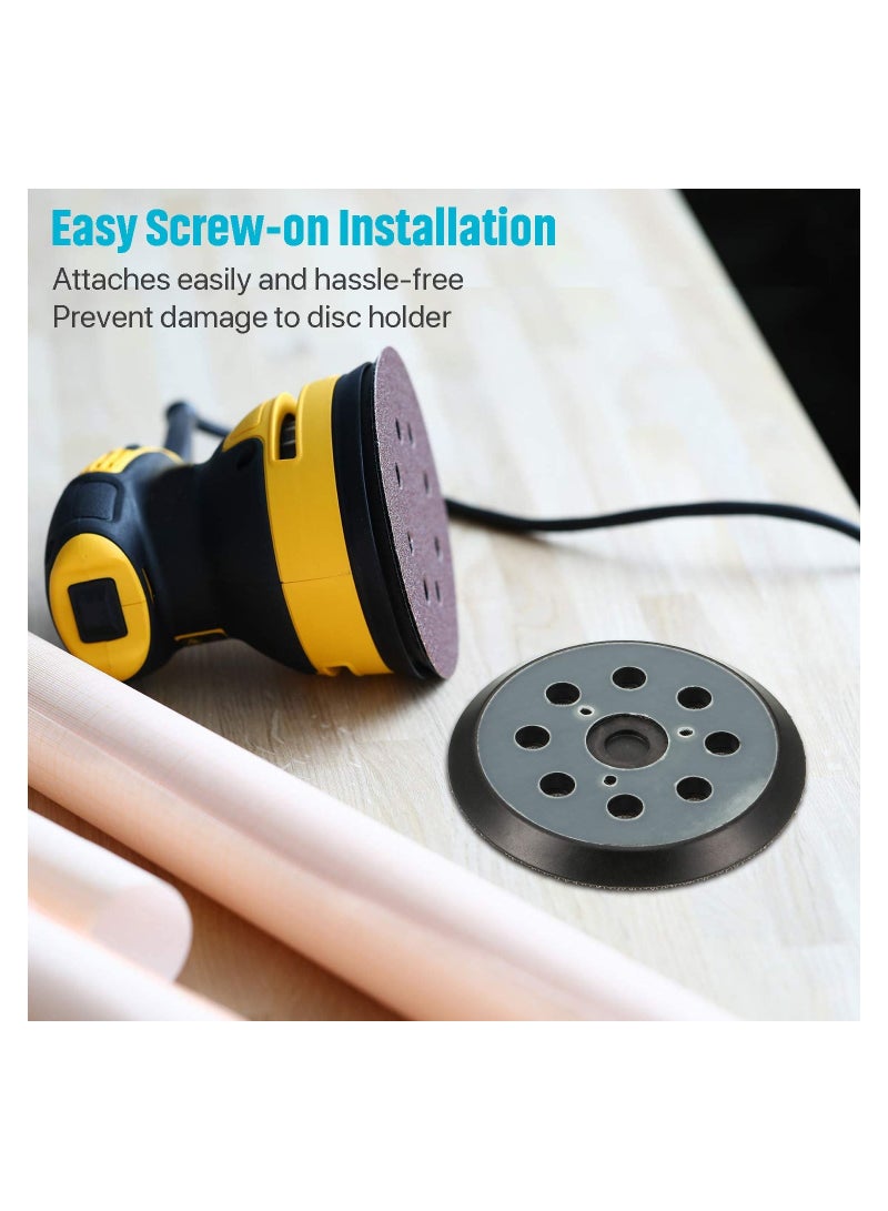 5 Inch 8 Hole Replacement Sander Pad Sander Hook and Loop Replacement Sanding Pad Compatible with for Makita BO5010 - Image 3