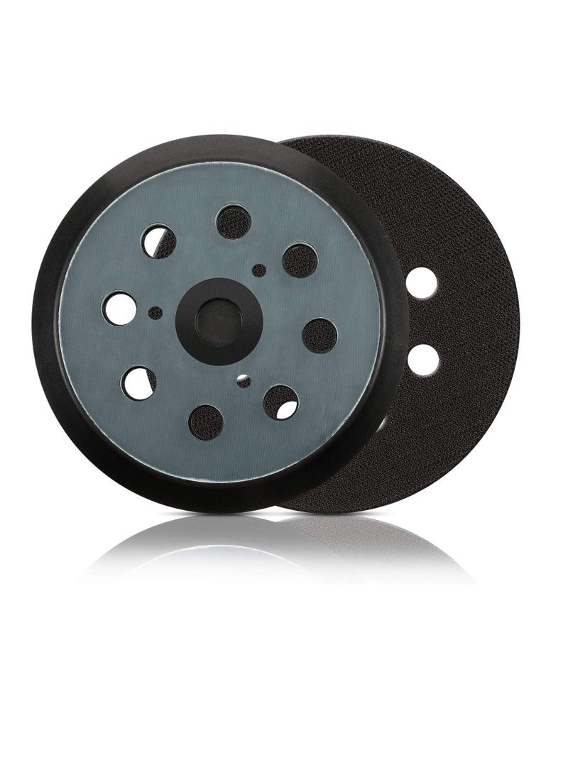 5 Inch 8 Hole Replacement Sander Pad Sander Hook and Loop Replacement Sanding Pad Compatible with for Makita BO5010 - Image 1