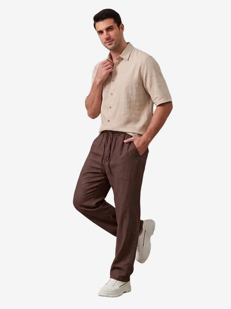 بيغ دارت BDART Men's Straight-leg Woven Trousers