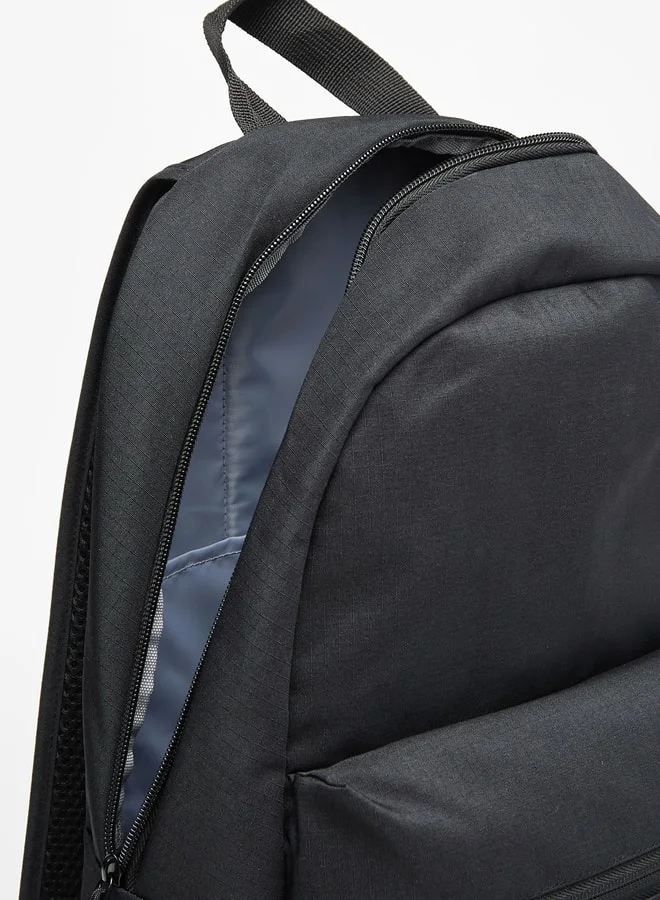 كابا Logo Detail Backpack with Adjustable Straps and Pencil Case