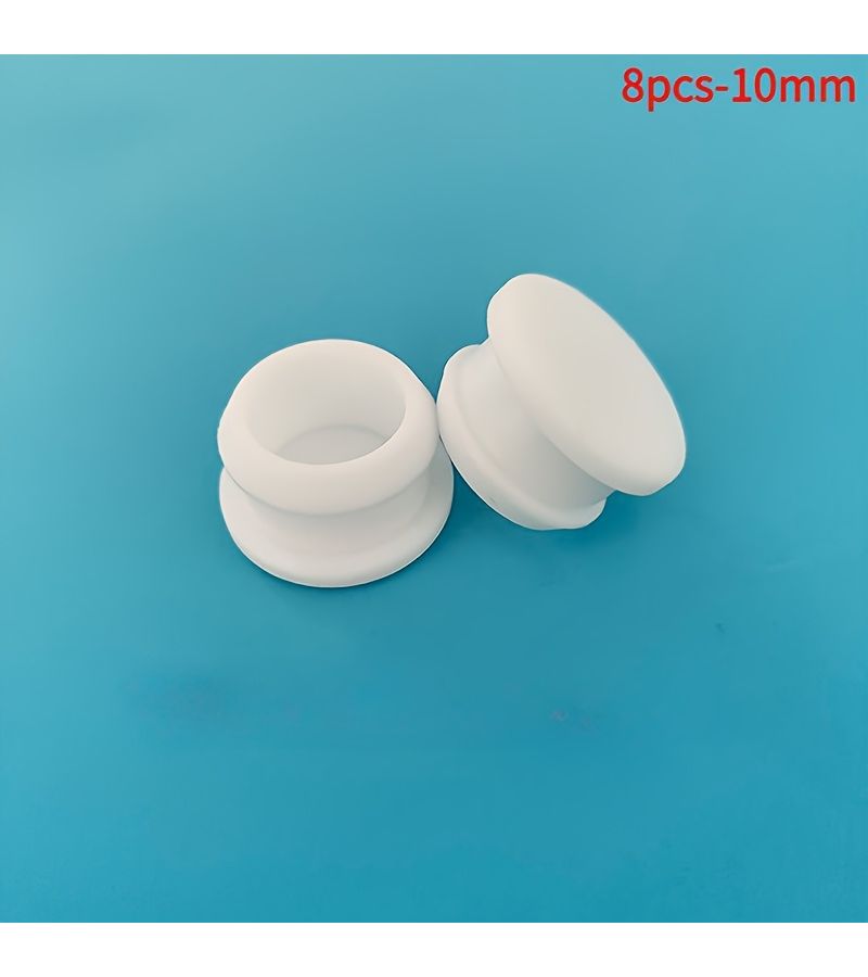 16 Pieces M10 PVC Round Hole Plug Kit For Vehicle underbody Sealing Anti Collision Protective End Cap - Image 5