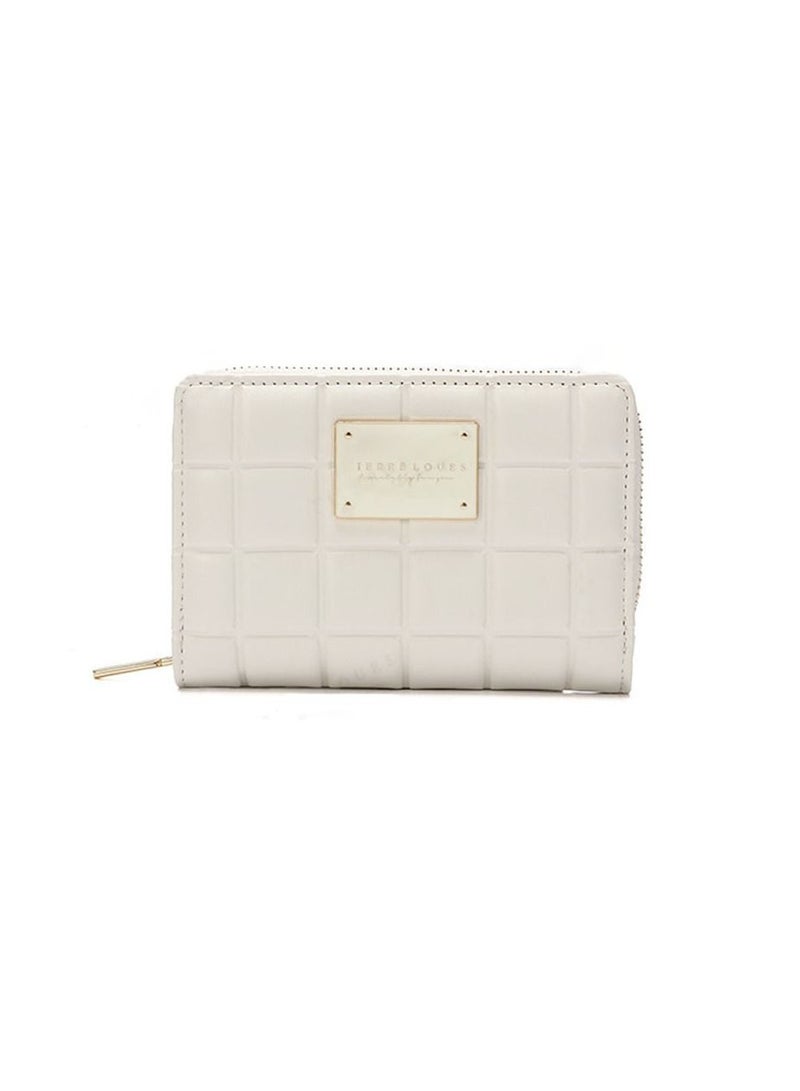 PIERRE LOUES Fashion Large Capacity Ladies Wallet Bag Short Wallet Card Holder 