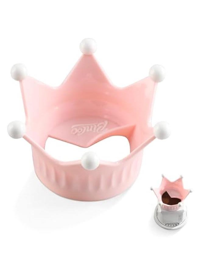 Generic Moka Pot Dosing Funnel - Moka Pot Powder Dispenser, Espresso Maker Distribution Tool, Italian Coffee Maker Dosing Ring 54mm (Pink)  - Image 1