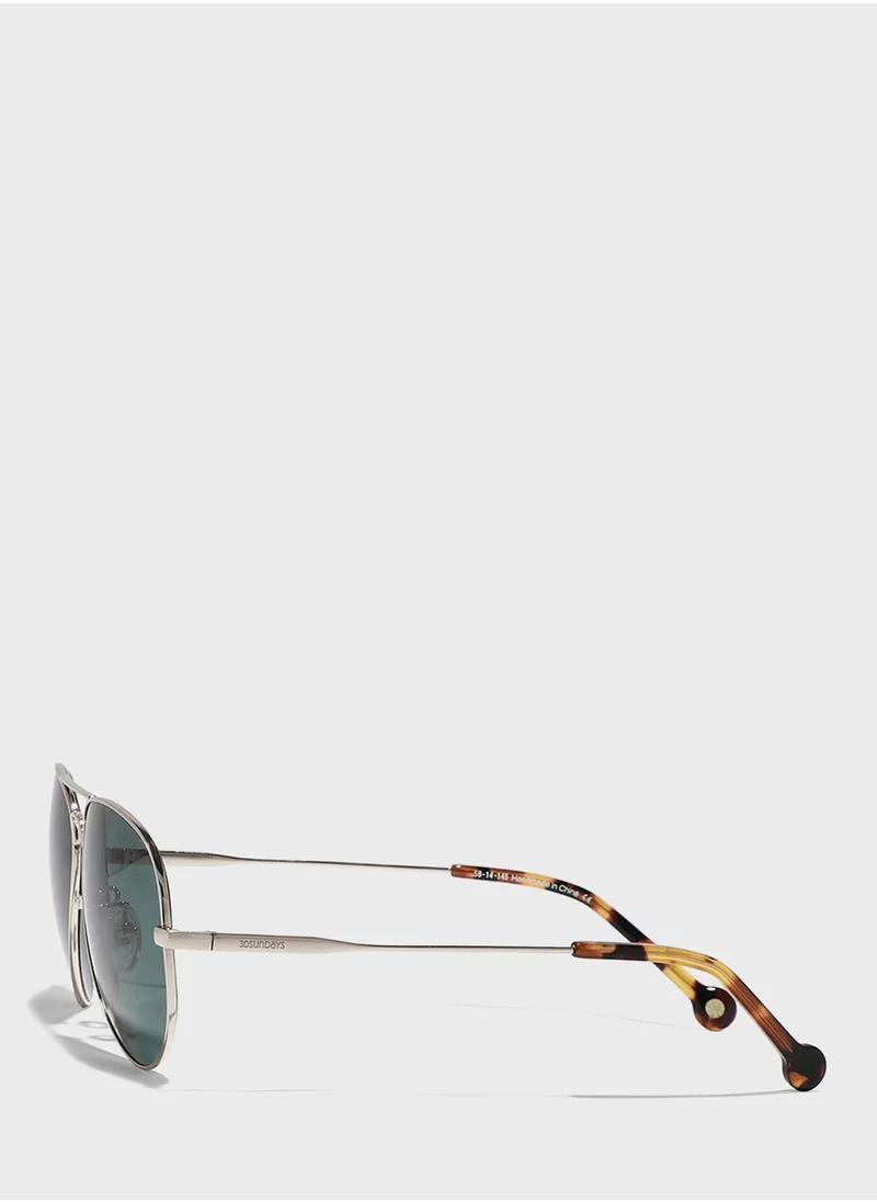 30Sundays Frontier Aviator Sunglasses