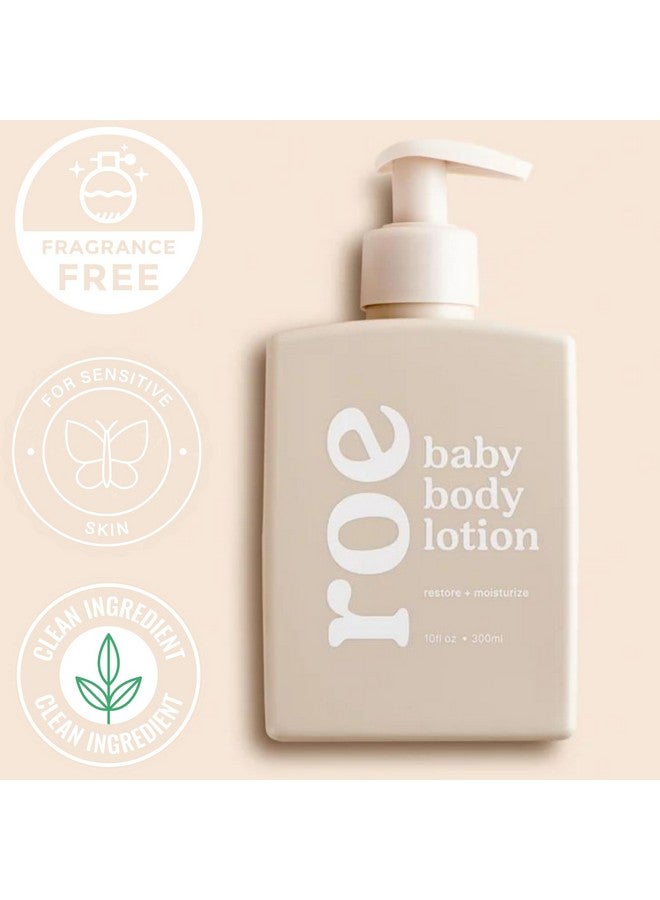 Roe Wellness- Baby Lotion Moisturizer Fragrance-Free | Great For Sensitive Skin Lightweight Moisturizing Lotion | For Babies, Infants, Kids and More - Image 4