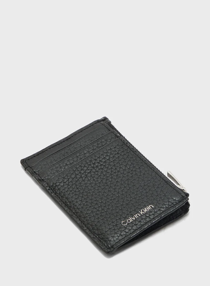 CALVIN KLEIN Logo Card Holder With Zip