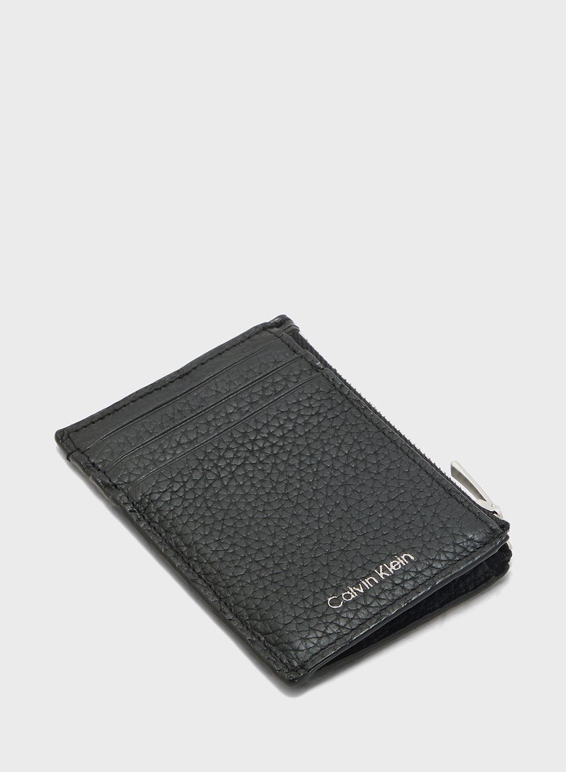 CALVIN KLEIN Logo Card Holder With Zip - Image 3