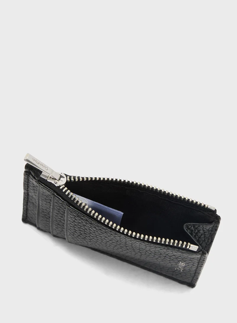 CALVIN KLEIN Logo Card Holder With Zip