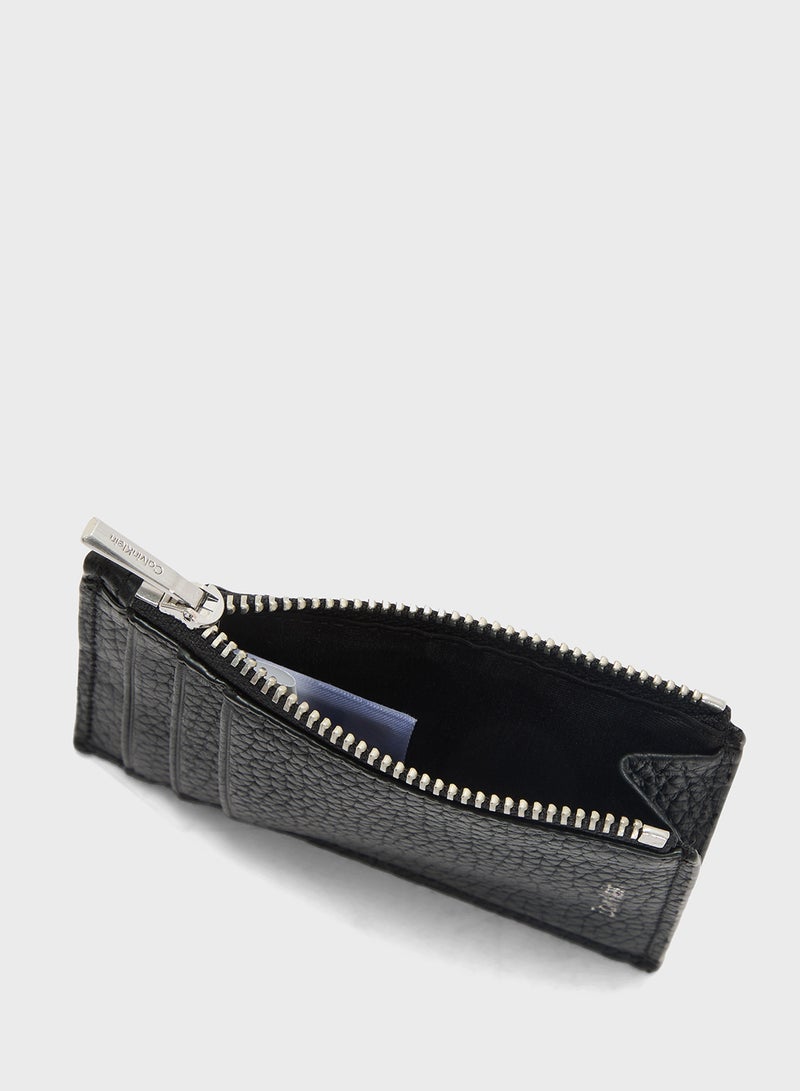 CALVIN KLEIN Logo Card Holder With Zip - Image 5
