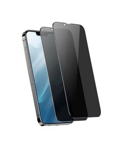 Generic Privacy Anti-Spy Tempered Glass Screen Protector For Apple iPhone 13 Black  - Image 1