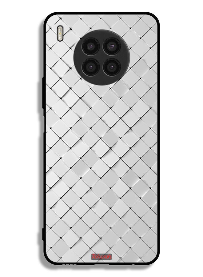 Tolwak غطاء حماية لهاتف هواوي نوفا 8i بتصميم قوام البلاط - Image 2