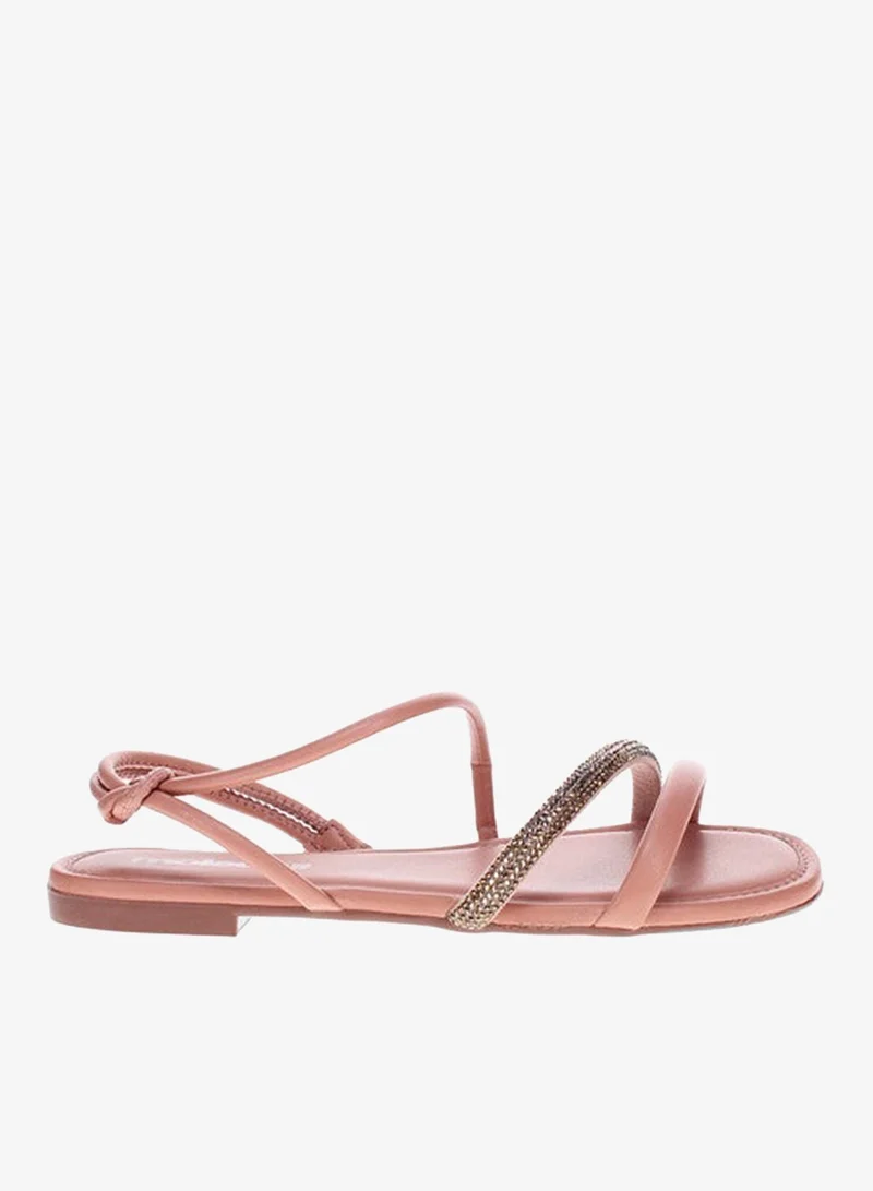 موليكا صنادل مسطحة للنساء - صنادل مسطحة أنيقة ونعال مسطحة مريحة للسيدات